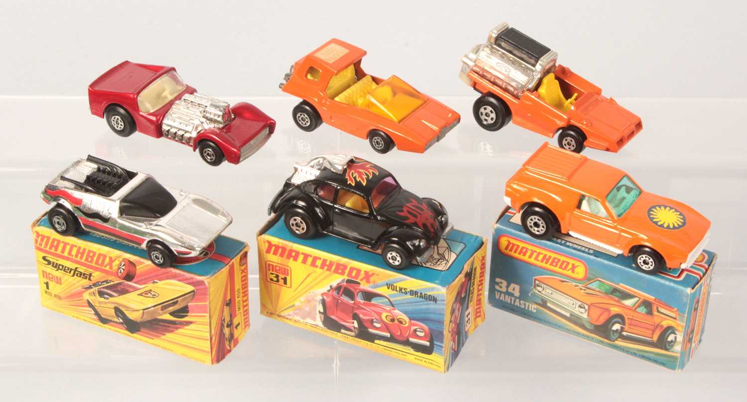 Lot 5 - Matchbox Superfast Group of 6 x Harder to Find Models