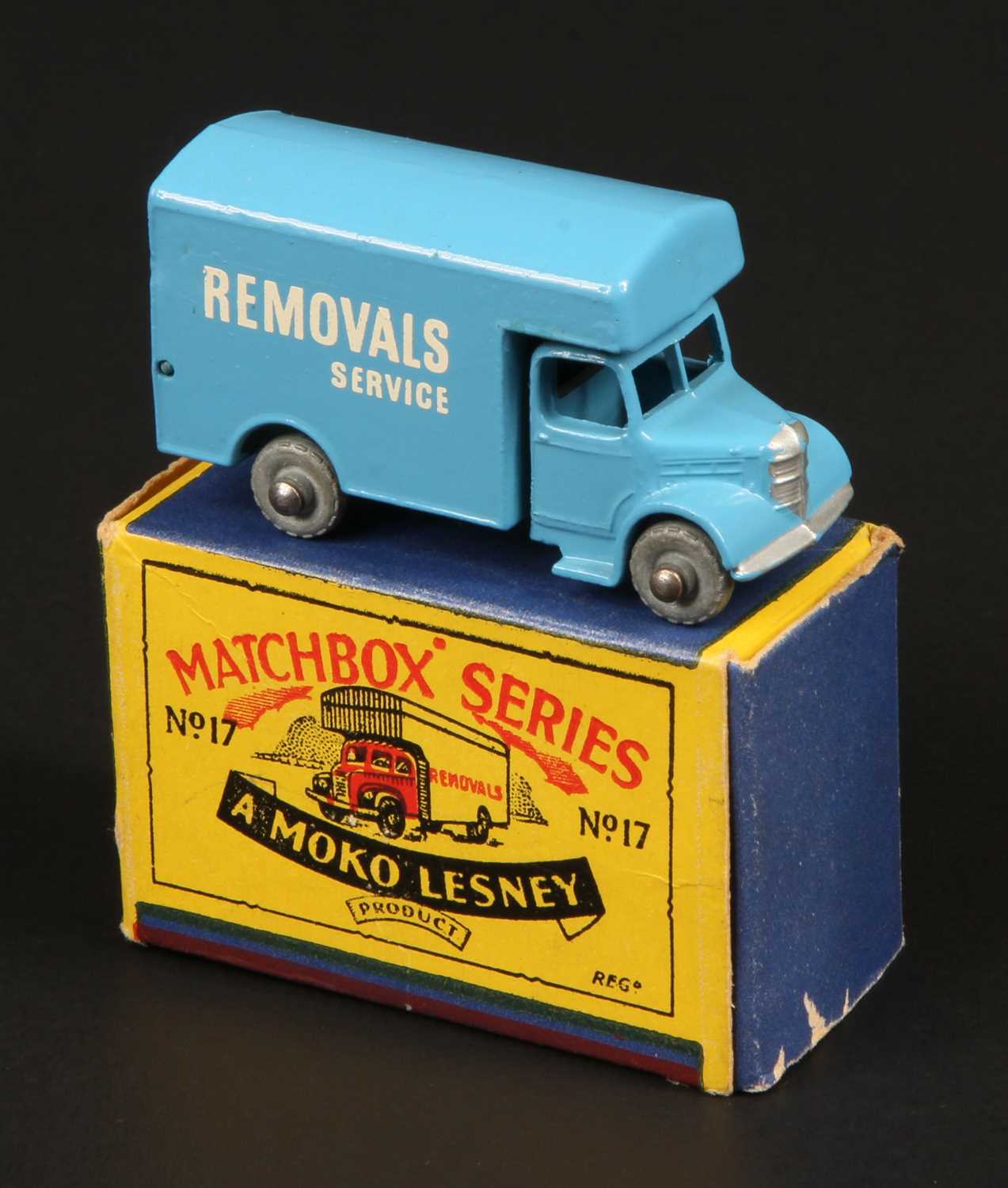 Lot 54 - Matchbox Regular Wheels 17a Bedford Removals Van - SEE DESCRIPTION