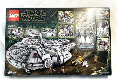 Lot 1 - Lego Star Wars set number 75257 Millennium Falcon MISP