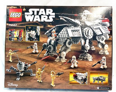 Lot 2 - Lego Star Wars set number 75337 AT-TE Walker MISP