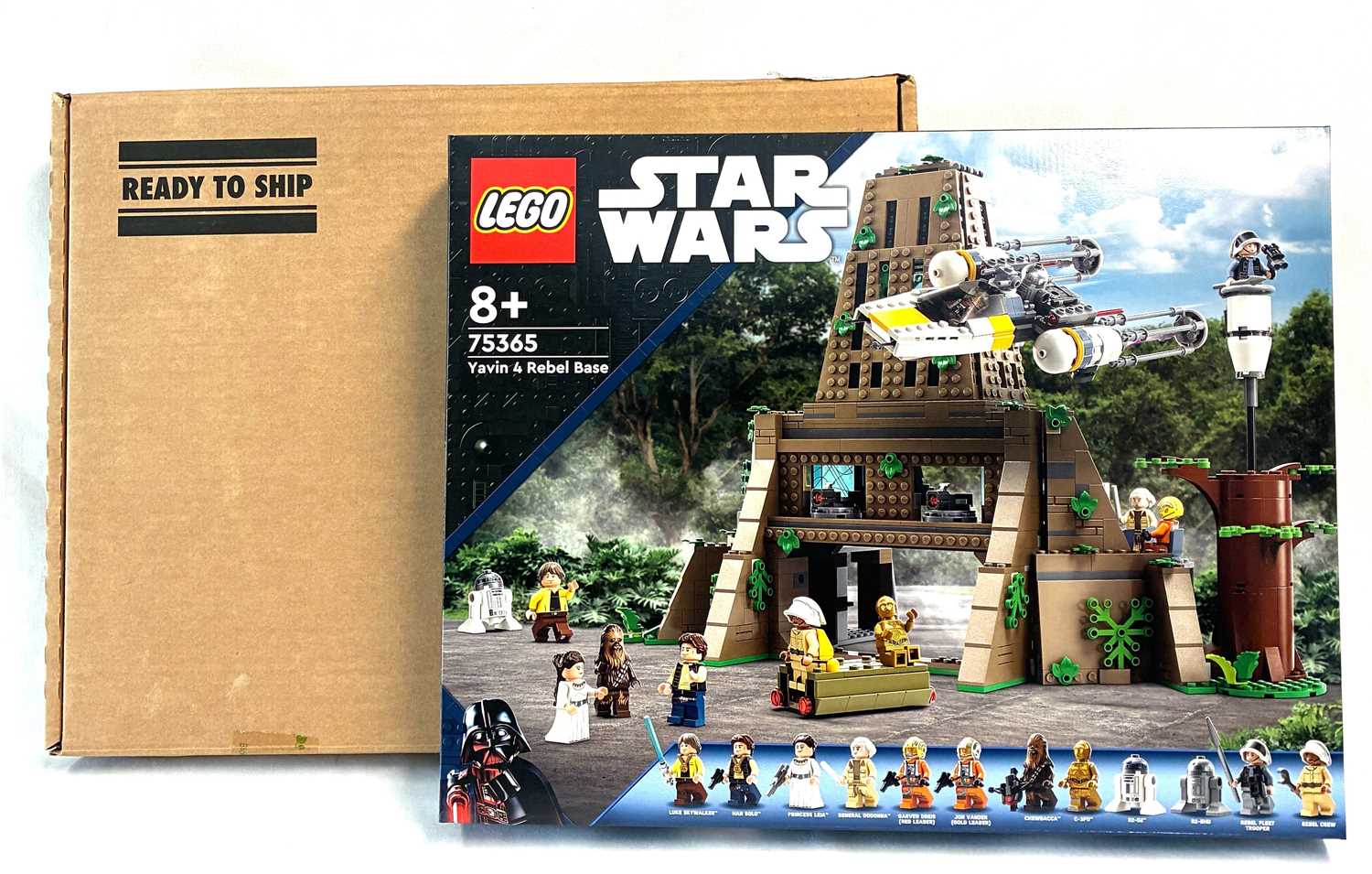 Lot 14 - Lego Star Wars set number 75365 Yavin 4 Rebel Base MISP