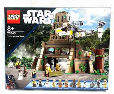 Lot 14 - Lego Star Wars set number 75365 Yavin 4 Rebel Base MISP