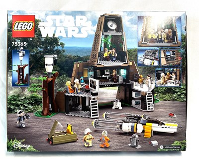 Lot 14 - Lego Star Wars set number 75365 Yavin 4 Rebel Base MISP