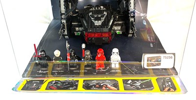 Lot 19 - Lego Star Wars Point of Sale Store Display set number 75256 Kylo Ren's Shuttle