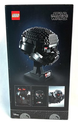 Lot 20 - Lego Star Wars Helmet Collection set number 75343 Dark Trooper MISP