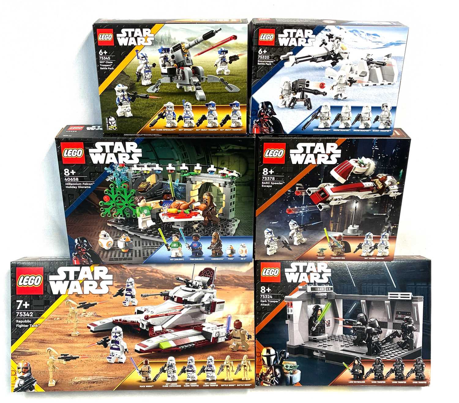 Lot 27 - Lego Star Wars sets x 6 MISP SEE PICTURES