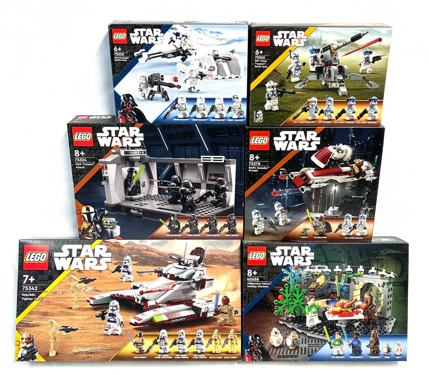 Lot 29 - Lego Star Wars sets x 6 MISP SEE PICTURES