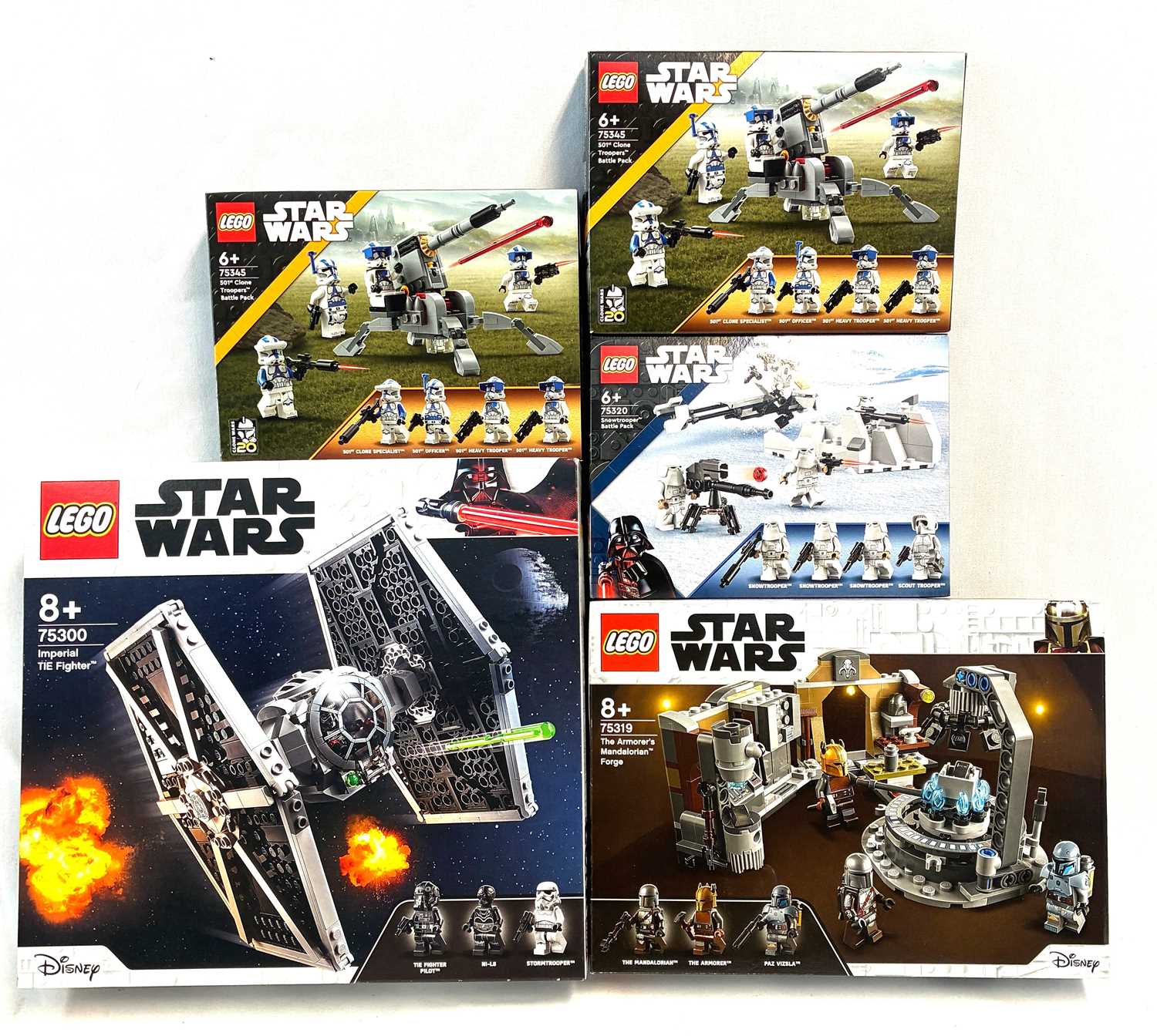 Lot 33 - Lego Star Wars sets x 5 MISP SEE PICTURES