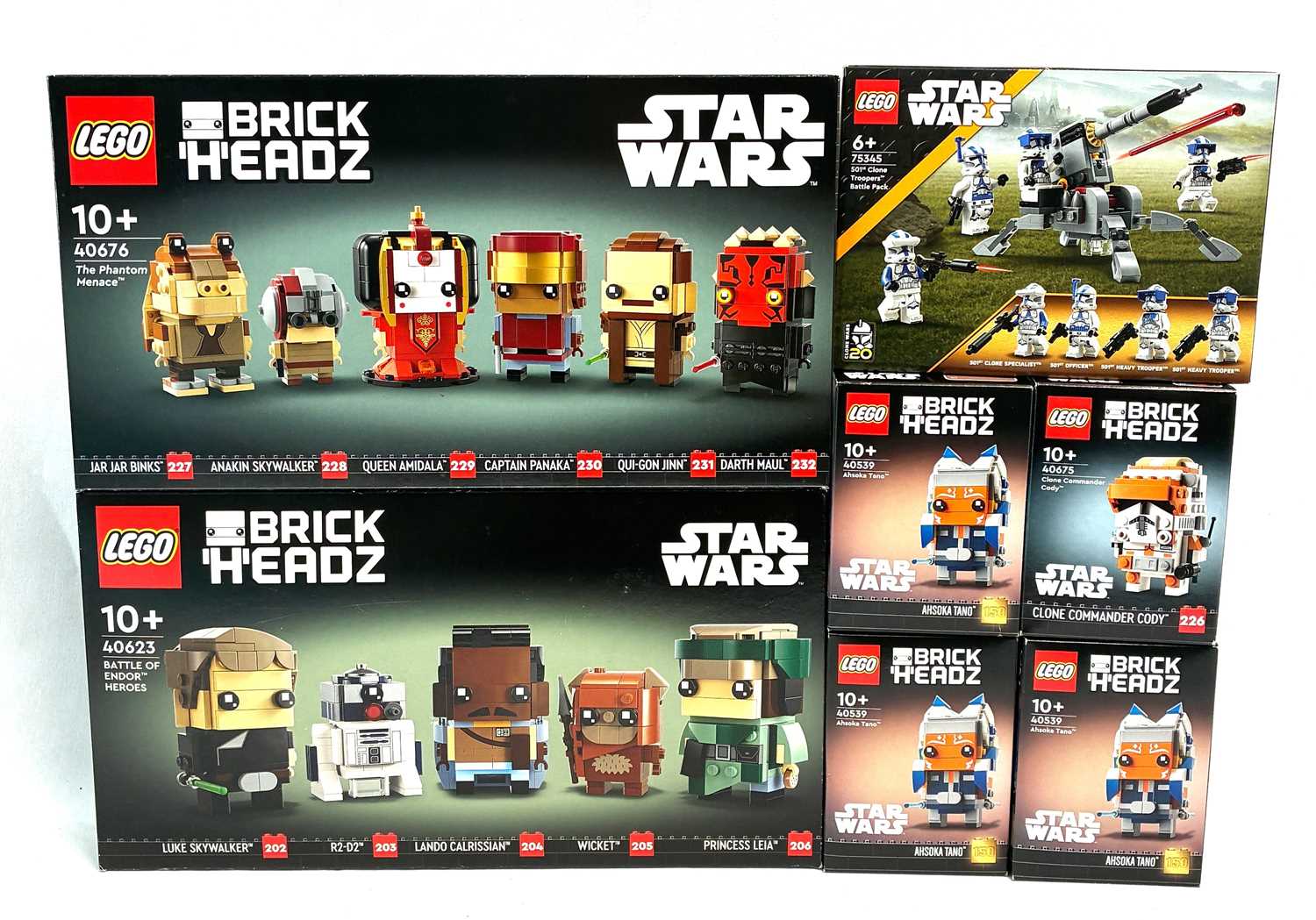 Lot 36 - Lego Star Wars sets x 7 SEE PICTURES