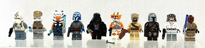 Lot 42 - Selection of Lego Star Wars minifigures and ships SEE PICTURES