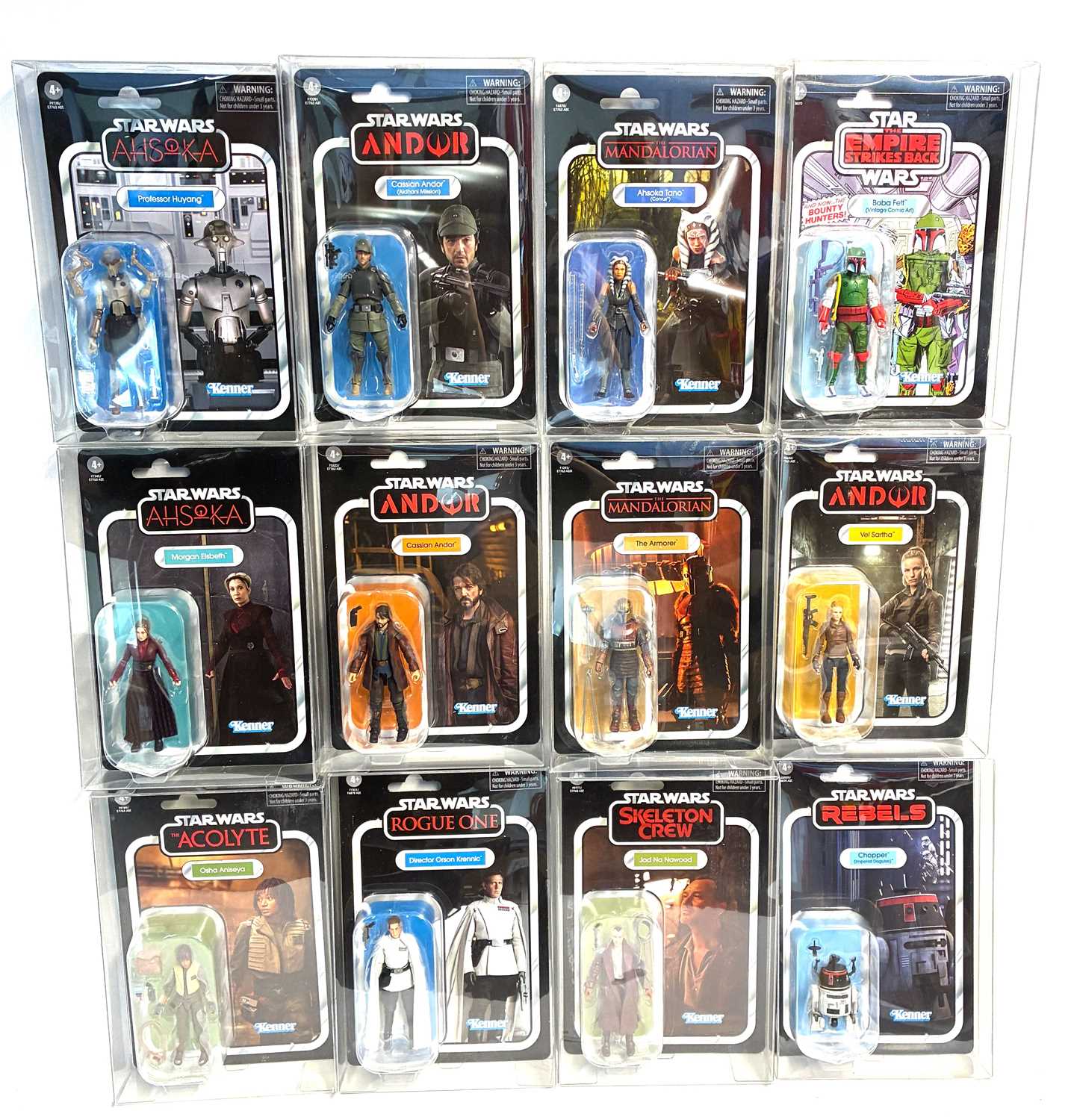 Lot 45 - Hasbro Star Wars Vintage Collection 3 3/4" figures x 12 MISP
