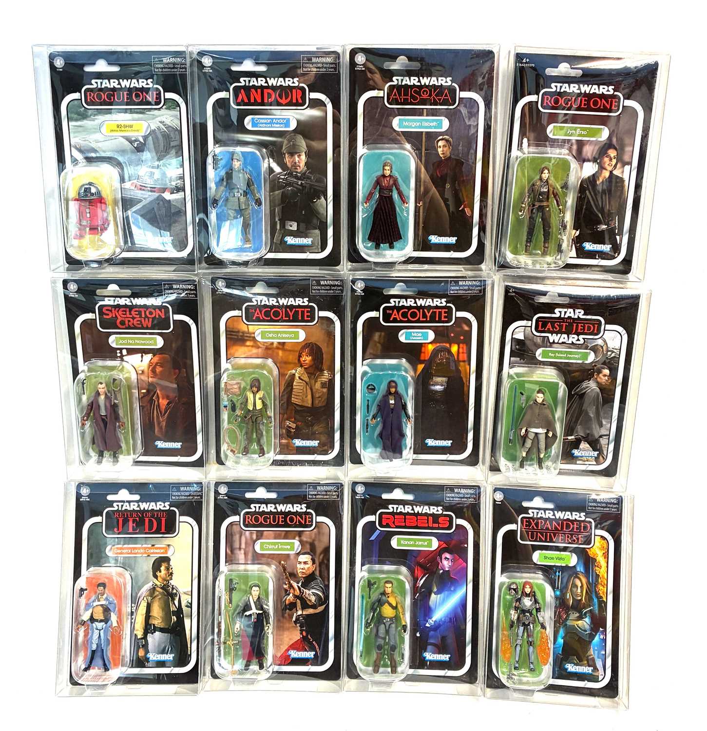 Lot 47 - Hasbro Star Wars Vintage Collection 3 3/4" figures x 12 MISP