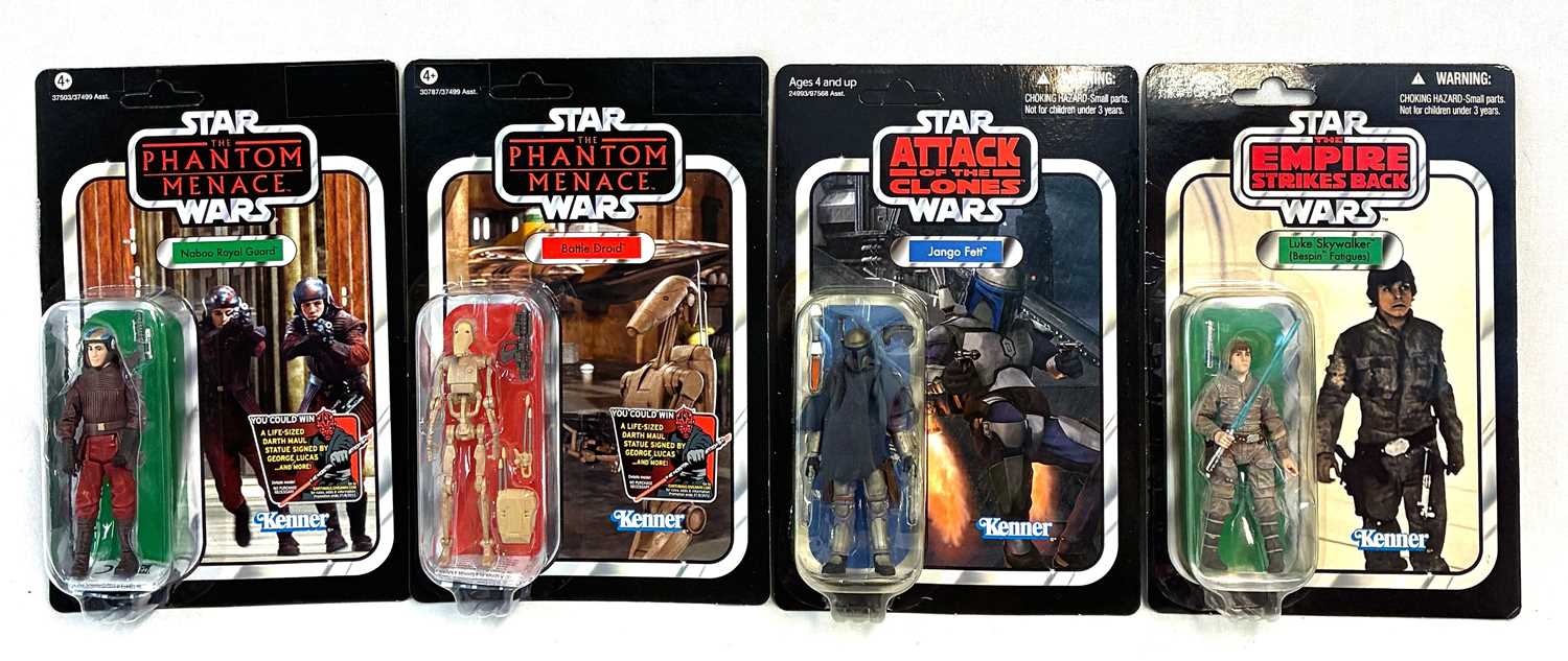 Lot 53 - Hasbro Star Wars Vintage Collection 3 3/4" figures x 4 1st issue MISP