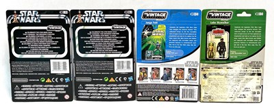 Lot 53 - Hasbro Star Wars Vintage Collection 3 3/4" figures x 4 1st issue MISP
