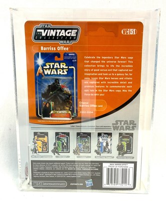 Lot 54 - Hasbro Star Wars Vintage Collection Barriss Offee 3 3/4" figure UKG Graded 85% MOC