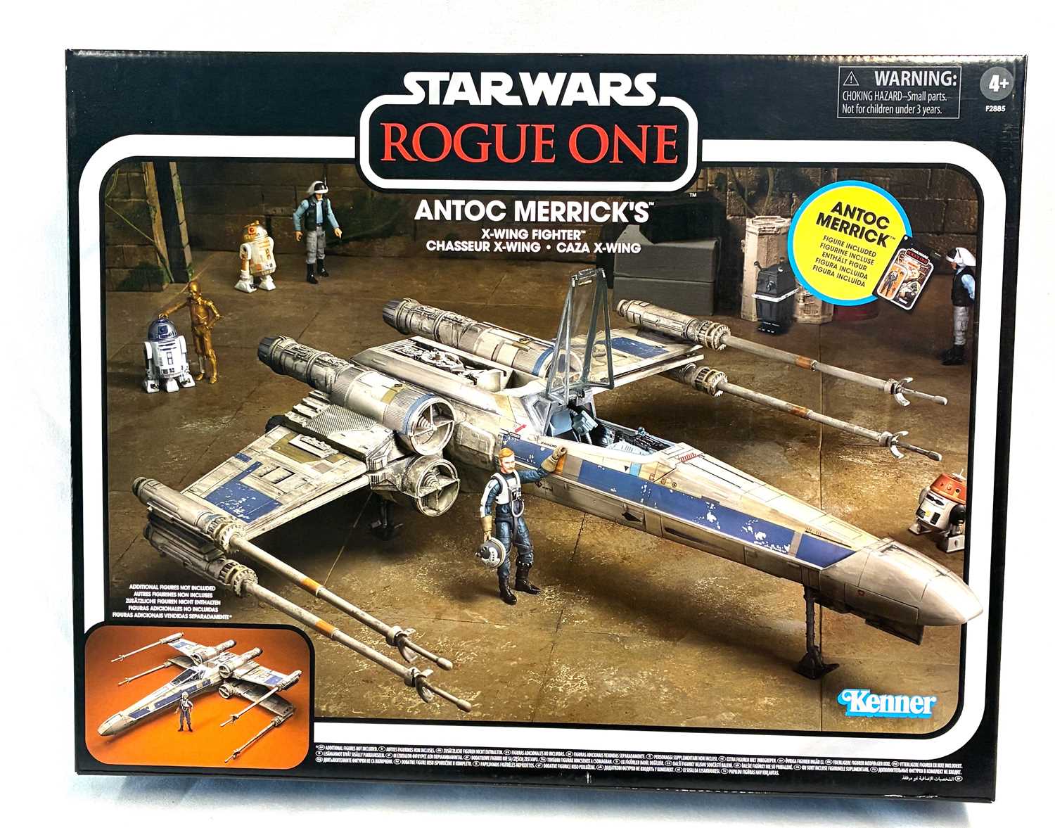 Lot 57 - Hasbro Star Wars Vintage Collection Antoc Merrick's X-Wing Fighter MISB
