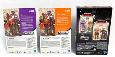 Lot 67 - Hasbro Star Wars Vintage Collection Rebels Sabine Wren & Chopper 3 3/4" figure twin pack MISP