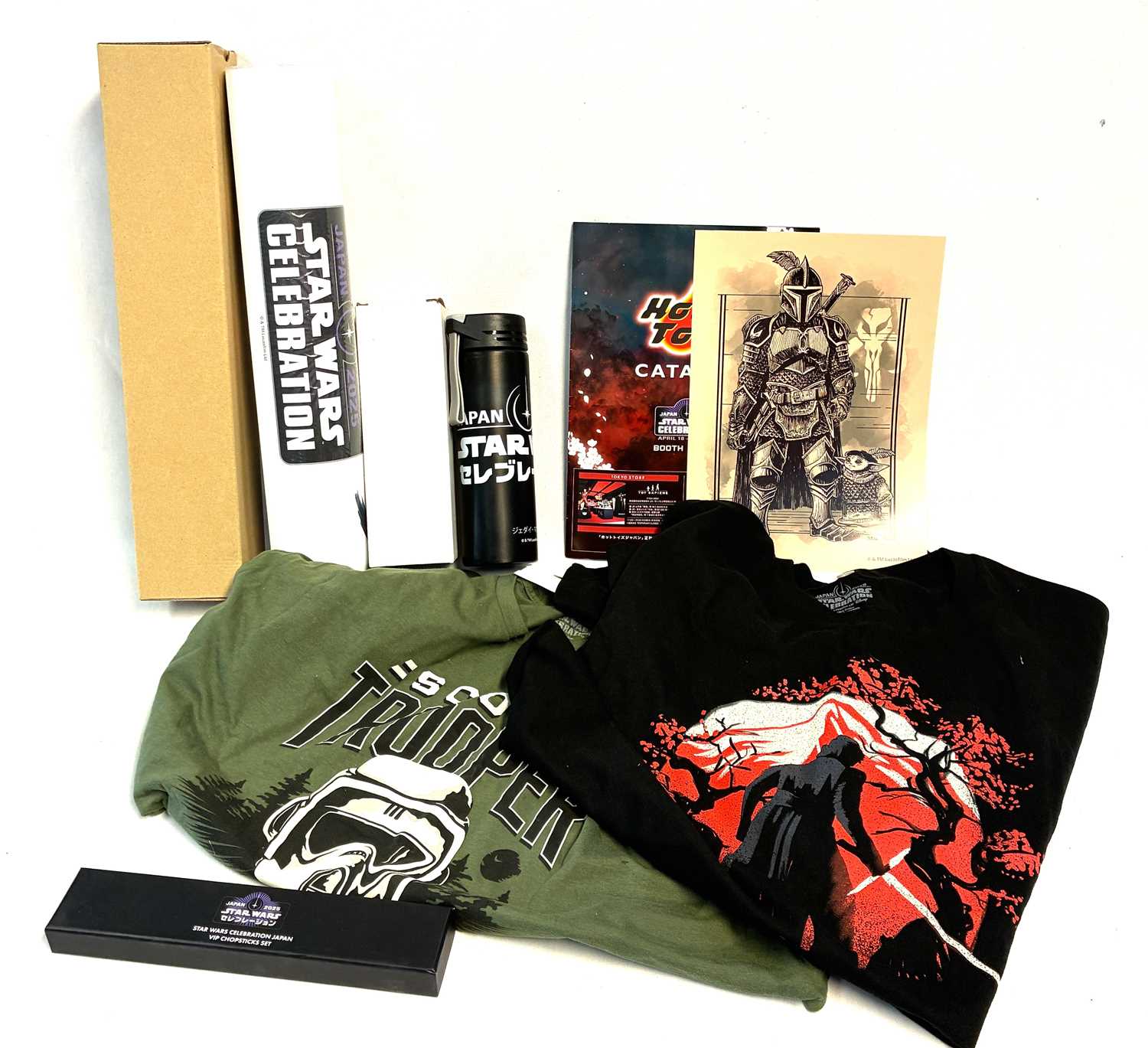 Lot 72 - Selection of Star Wars Celebration Japan 2025 Official Merchandise