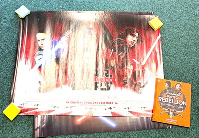 Lot 73 - Selection of Star Wars Official Posters & Dawn of Rebellion The Visual Guide Hardback Book
