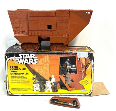 Lot 156 - Kenner Star Wars vintage Radio Controlled Jawa Sandcrawler with box