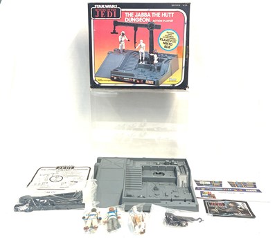 Lot 173 - Kenner Star Wars vintage Return of the Jedi Jabba The Hutt Dungeon Playset MIB UNUSED