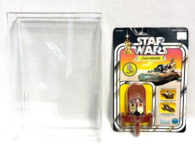 Lot 185 - Kenner Star Wars vintage Die-cast Landspeeder MOC