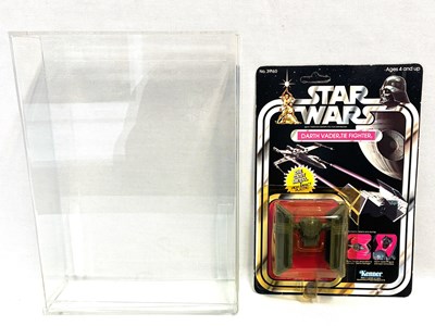 Lot 187 - Kenner Star Wars vintage Die-cast Darth Vader TIE Fighter MOC