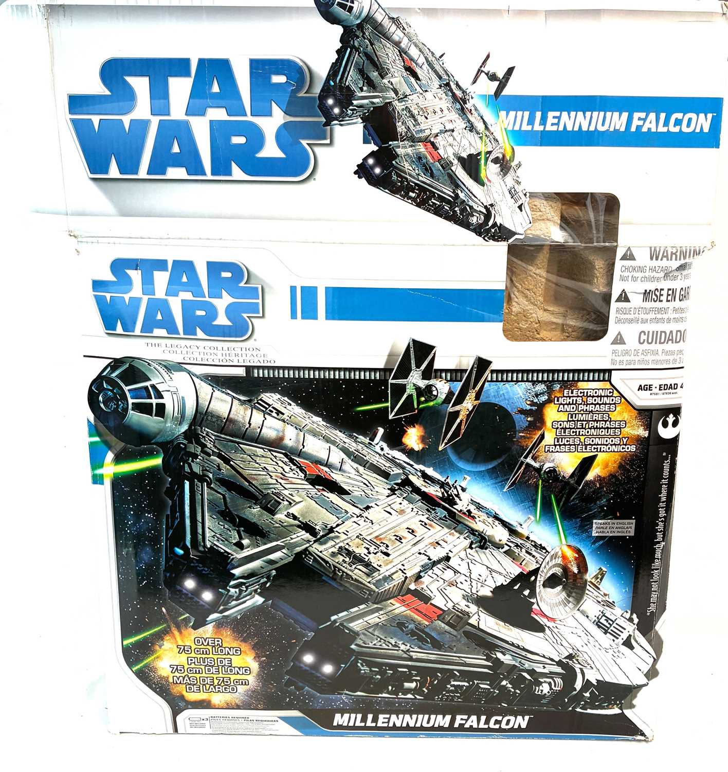 Lot 77 - Hasbro Star Wars Legacy Millennium Falcon MIB