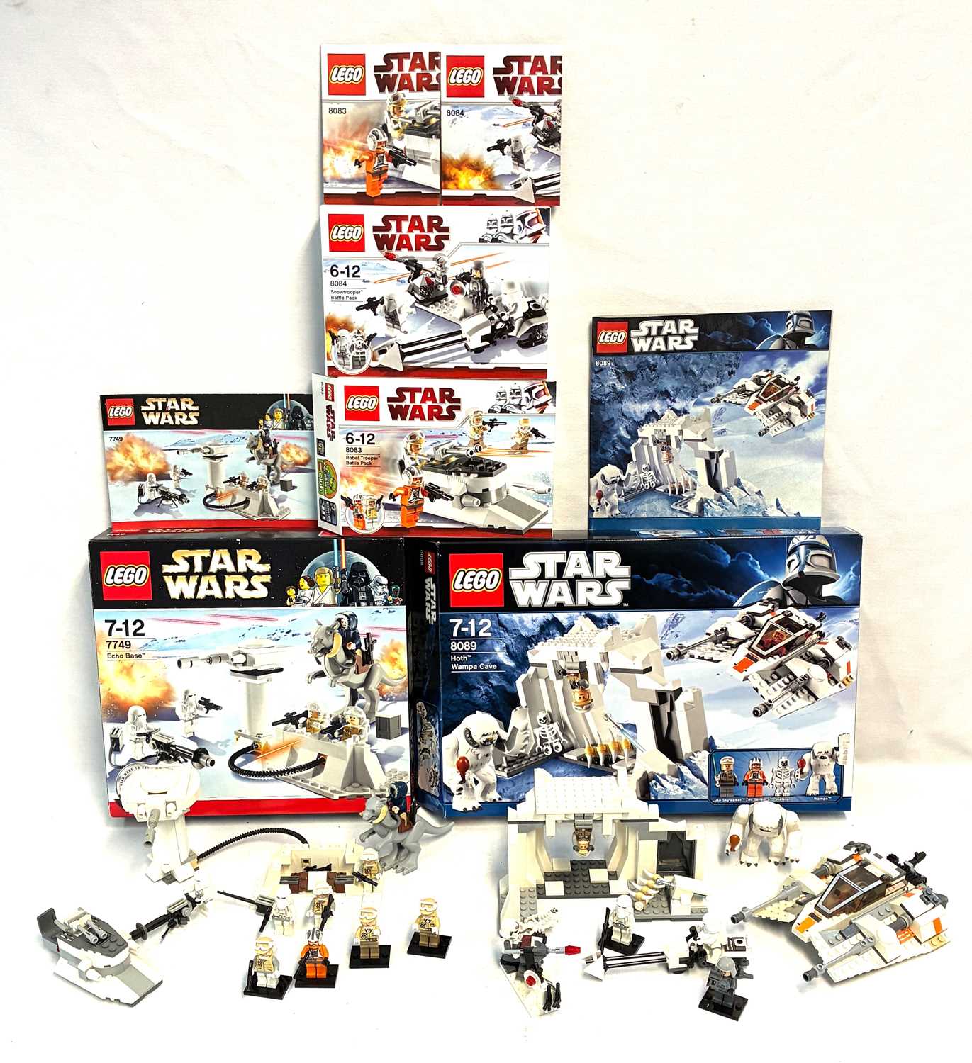 Lot 84 - Lego Star Wars sets x 4 MIB