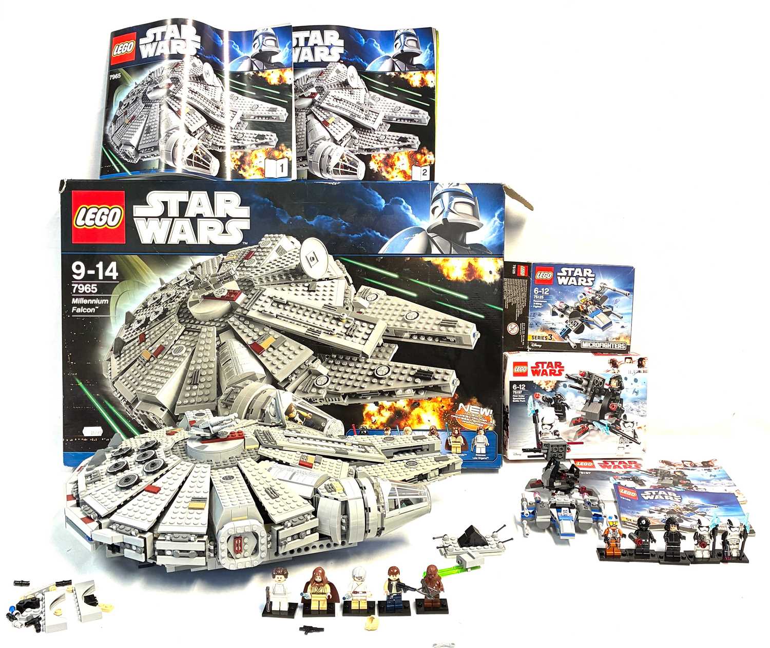 Lot 86 - Lego Star Wars sets x 3 MIB