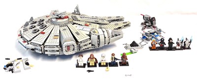 Lot 86 - Lego Star Wars sets x 3 MIB
