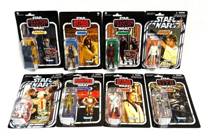 Lot 97 - Hasbro Star Wars Vintage Collection 3 3/4" figures x 8 (early release) MISP
