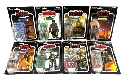 Lot 98 - Hasbro Star Wars Vintage Collection 3 3/4" figures x 8 (early release) MISP