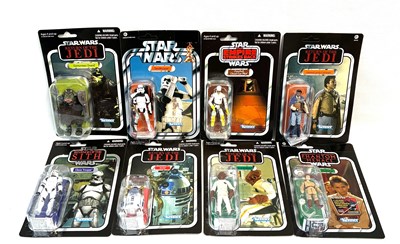 Lot 99 - Hasbro Star Wars Vintage Collection 3 3/4" figures x 8 (early release) MISP