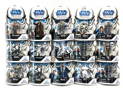 Lot 103 - Hasbro Star Wars The Legacy Collection 3 3/4" figures x 15 MISP
