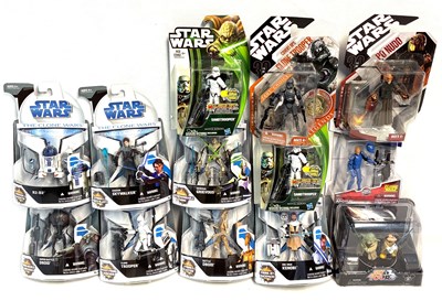 Lot 108 - Selection of Hasbro Star Wars modern issue 3 3/4" figures MISP