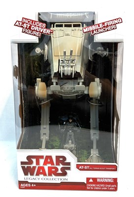 Lot 110 - Hasbro Star Wars The Legacy Collection AT-ST MISP