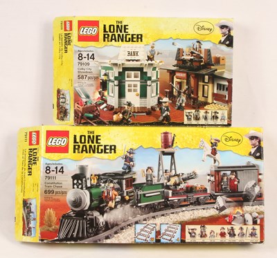 Lot 6 - Lego - The Lone Ranger Pair of Construction Sets.