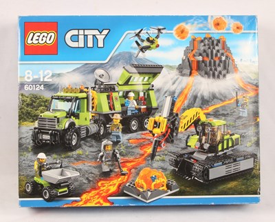 Lot 14 - Lego 60124 Volcano Exploration Base Construction Set - Factory Sealed.