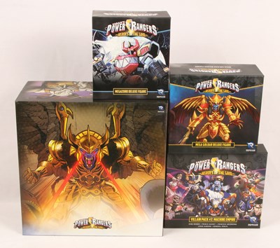 Lot 24 - Renegade - Saban's Power Rangers Board Game & 3x Figure Packs.