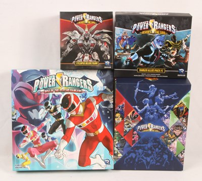 Lot 26 - Renegade - Saban's Power Rangers Board Game, Storage Box & 2x Figure Packs.