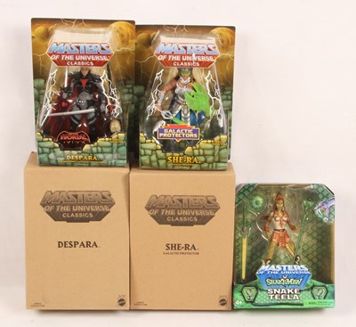 Lot 29 - Mattel 3x Masters Of The Universe Modern Figures MISP.
