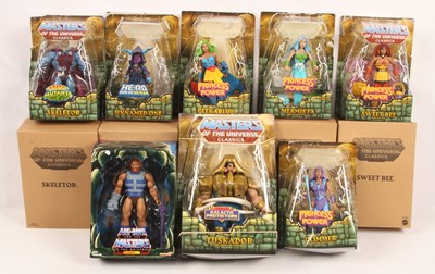 Lot 31 - Mattel & Super 7 - 8x Masters Of The Universe Classics Figures.