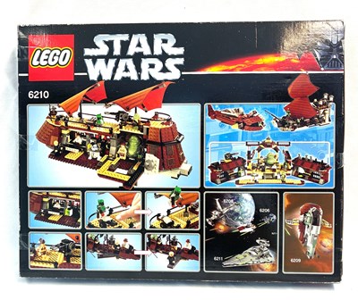 Lot 92 - Lego Star Wars set number 6210 Jabba's Sail Barge MIB