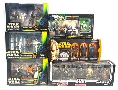 Lot 126 - Hasbro Star Wars 3 3/4" figure sets x 6 MISP