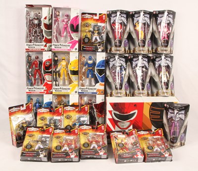 Lot 51 - Hasbro & Ban Dai Selection of Power Rangers Figures MISP.