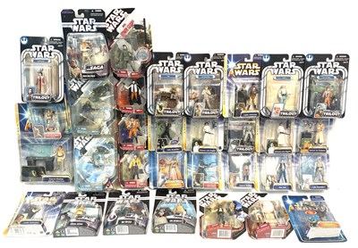 Lot 130 - Hasbro Star Wars 3 3/4" figures x 32 MISP