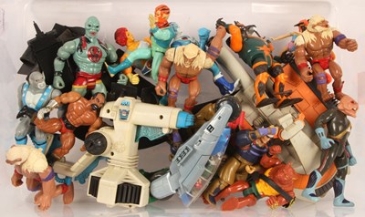 Lot 66 - LJN Vintage ThunderCats Selection of Figures Vehicles & Accessories.