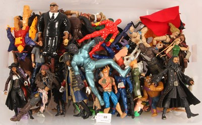 Lot 69 - Modern TV & Film Large Selection of Character Figures.