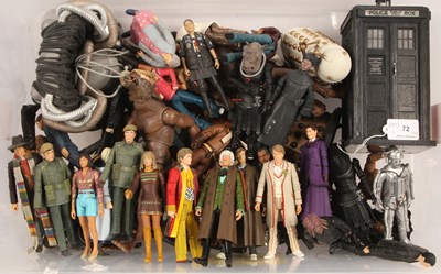 Lot 72 - Doctor Who Mixed Selection of Figures & Other Items.
